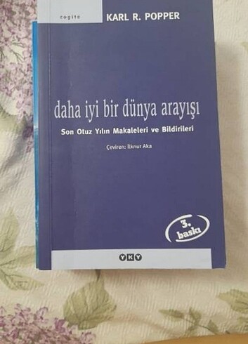 Karl Popper Daha İyi Bir Dünya Arayışı 