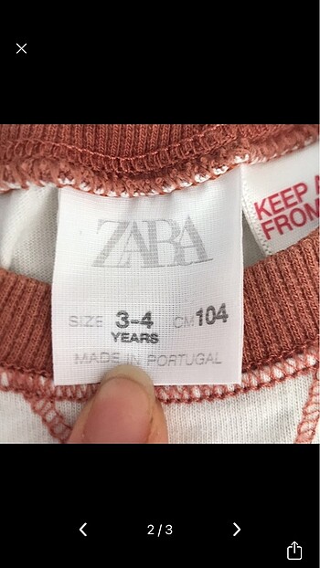 Zara Orjinal zara mağazadan