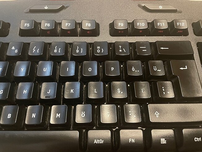 LOGITECH G105 OYUNCU Klavyesi - Türkçe Q Işıklı 12 MAKRO VB EKST - Görsel 8