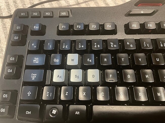 LOGITECH G105 OYUNCU Klavyesi - Türkçe Q Işıklı 12 MAKRO VB EKST - Görsel 9