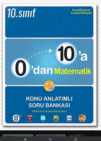 Tonguç 0dan 10a matematik konu anlatımlı soru bankası 