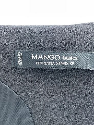 s Beden siyah Renk Mango Kısa Elbise %70 İndirimli.