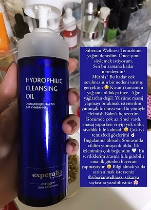 Yüz temizleme yagi