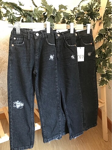 6 Yaş Beden ZARA MOM JEAN KOT PANTOLON