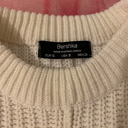 Bershka Bershka Fitilli Beyaz Kazak