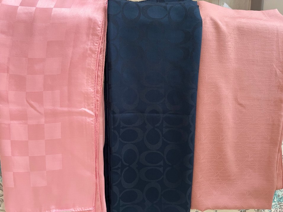 Pembe Kareli Pastel Şal - Görsel 2