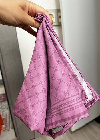 Vakko twill ipek eşarp - Görsel 4