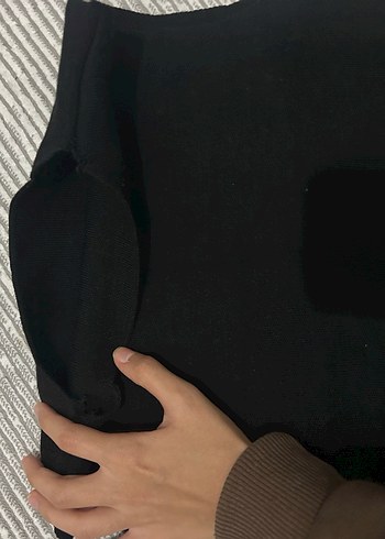 diğer Beden Siyah Örme Kadın Süveter