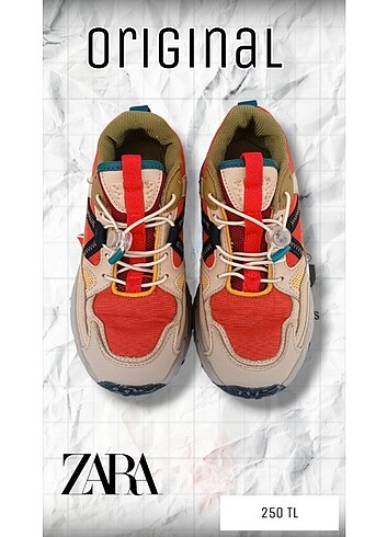Zara çocuk spor ayakkabı