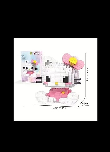 Beden Renk Lego hello kitty yapboz