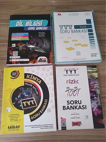 YKS TYT AYT KİTAPLARI