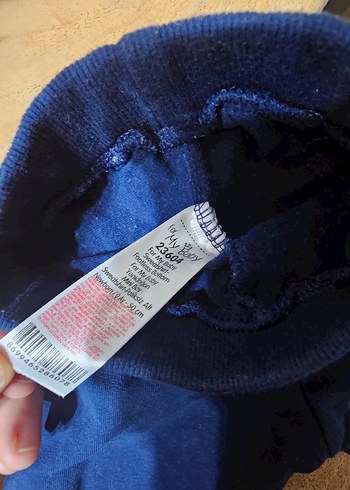 Uzun Kollu Mavi Erkek Bebek Takımı - Görsel 5