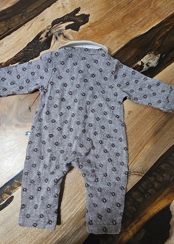 Düğmeli Uzun Kollu Erkek Bebek Tulum - Görsel 5