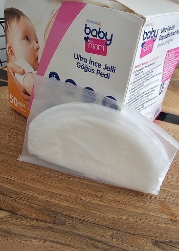 Baby Mom Ultra İnce Jelli Göğüs Pedi 50'li - Görsel 3