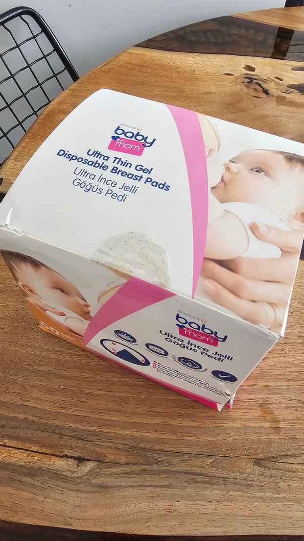 Baby Mom Ultra İnce Jelli Göğüs Pedi 50'li - Görsel 2