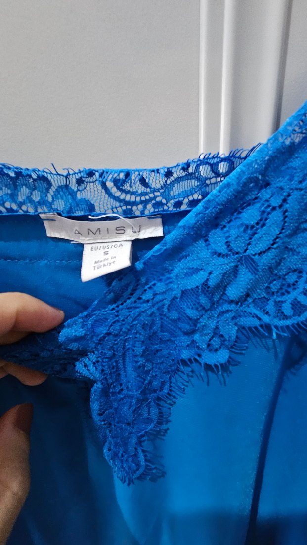 Amisu Dantelli Kadın İnce Askılı - Görsel 4