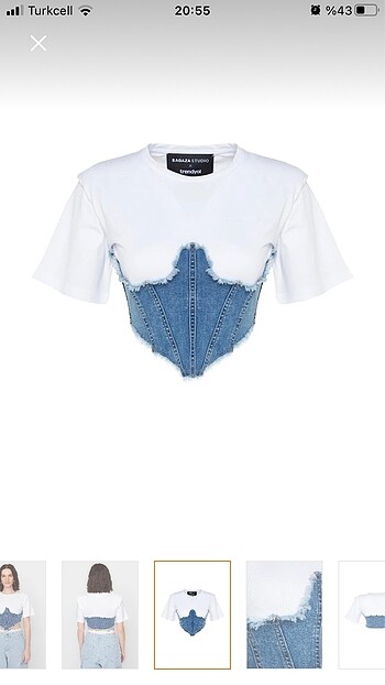 Sagaza Madrid Kot Crop