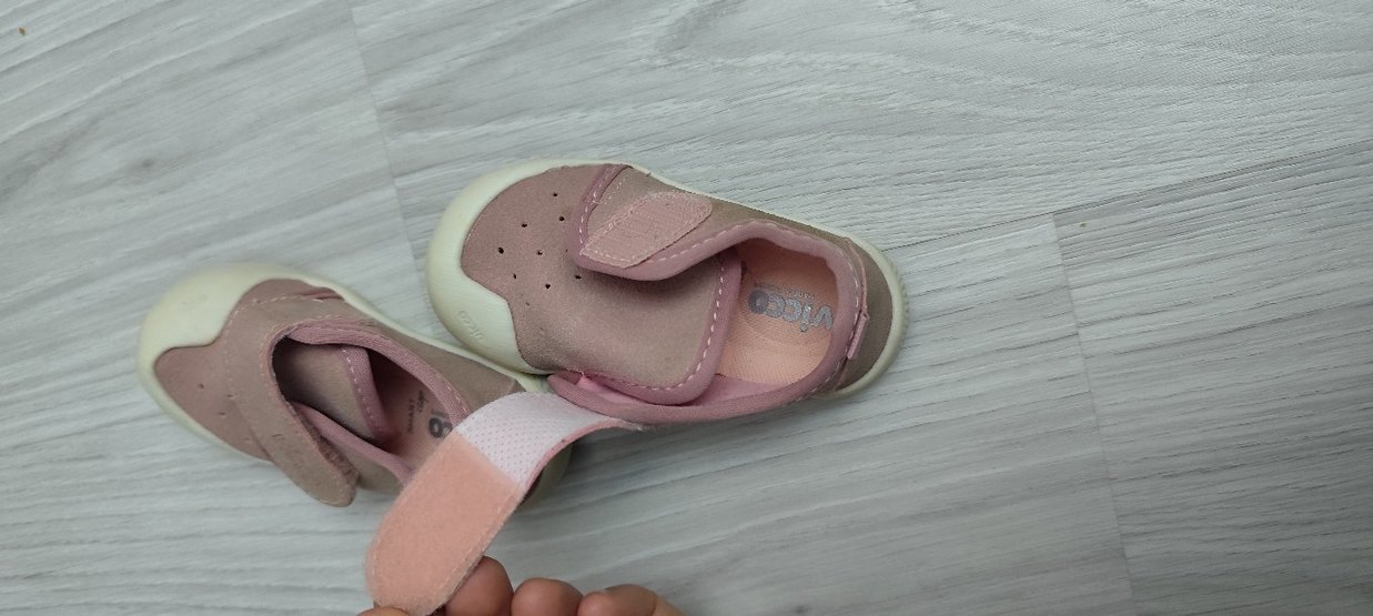 Kız Bebek Pembe İlk Adım Ayakkabısı Vicco - Görsel 3