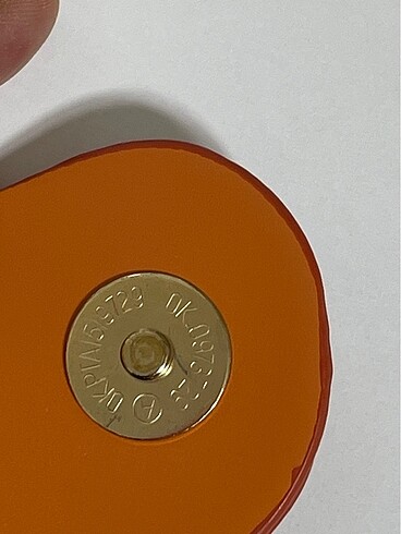 Beden turuncu Renk PRADA VITELLO INTRECC TRESS in ORANGE