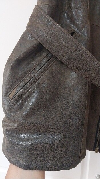 Suni deri yelek  - Görsel 3