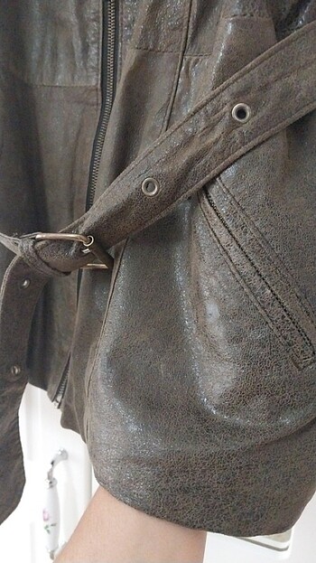 Suni deri yelek  - Görsel 4