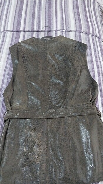 Suni deri yelek  - Görsel 9