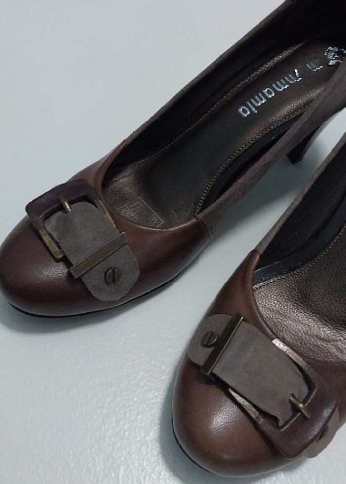 Klasik topuklu ayakkabı  - Görsel 4