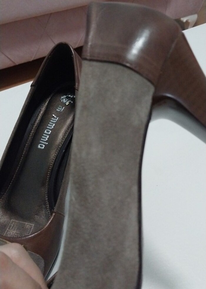 Klasik topuklu ayakkabı  - Görsel 5