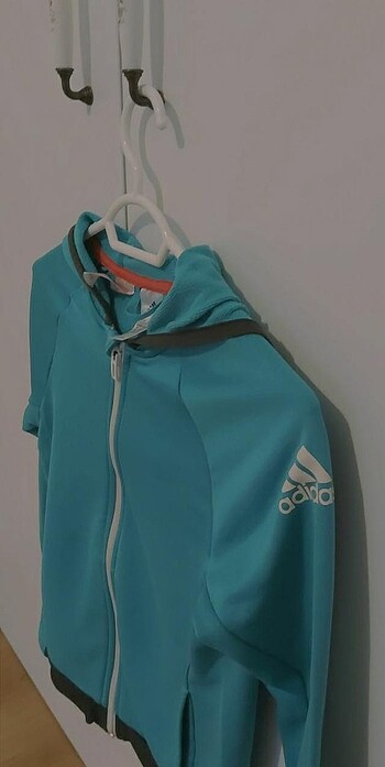 11-12 Yaş Beden adidas fermuarlı sweatshirt