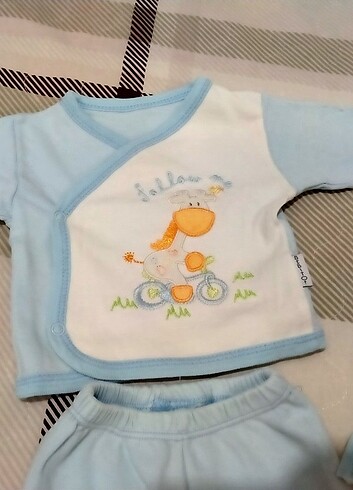 Yenidoğan Beden Hastane çıkışı bebek takımı