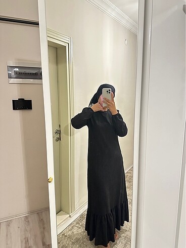 xl Beden Simli fitilli şık siyah elbise