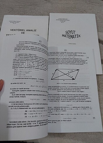  Beden Renk Üniversite Matematik Kitapları