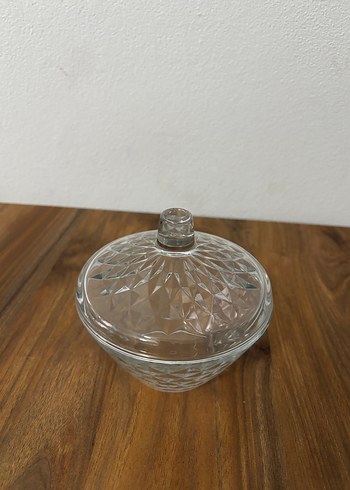 Bej Parlak Kapaklı Şekerlik - Görsel 2