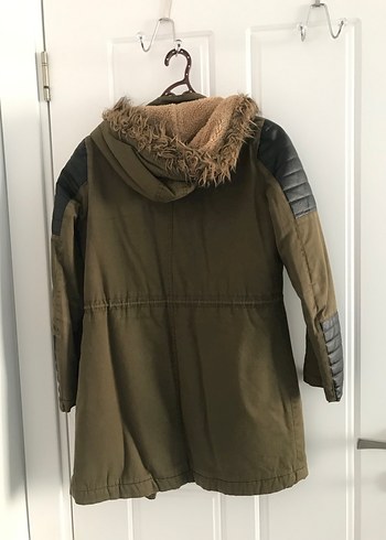 Kahverengi Kürklü Süet Kadın Ceket - Görsel 2