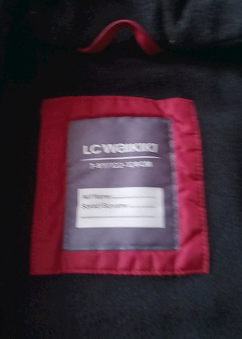 Bordo Fermuarlı Erkek Çocuk Mont - Görsel 3