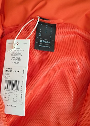 Adidas Terrex Turuncu Kapüşonlu Erkek Yağmurluk - Görsel 7