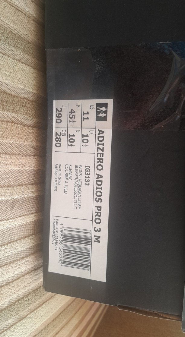 Adidas Adizero Adios Pro 3 M Koşu Ayakkabısı - Görsel 4