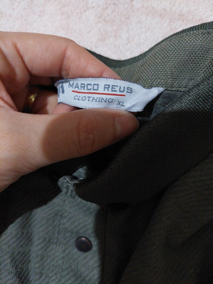 Gri Düğmeli Erkek Polo Tişört - Görsel 2