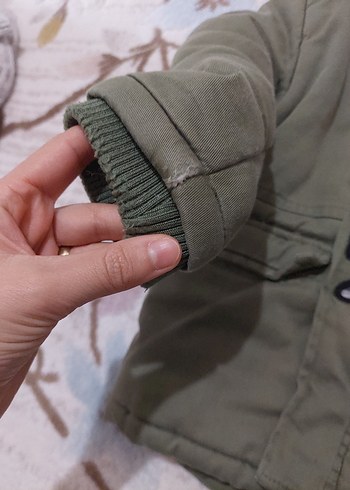 Kürklü Kapüşonlu Erkek Çocuk Mont - Görsel 3