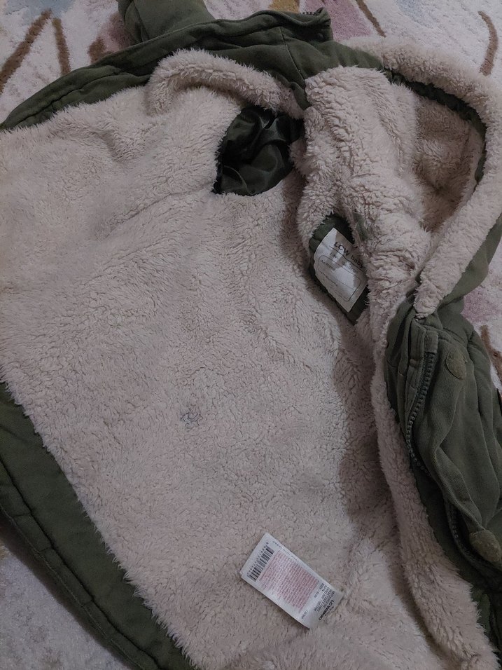 Kürklü Kapüşonlu Erkek Çocuk Mont - Görsel 5