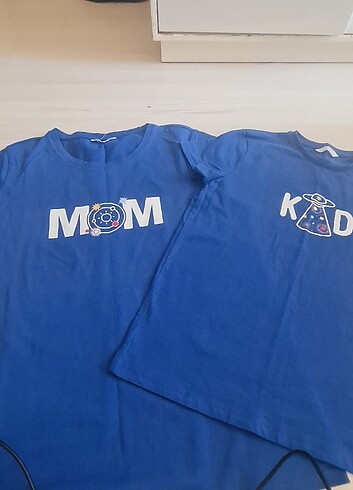 m Beden Penti mom and kid pijama üstü