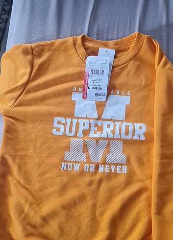 Sıfır erkek çocuk sweatshirt