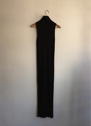 Zara Triko parlak Elbise uzun 