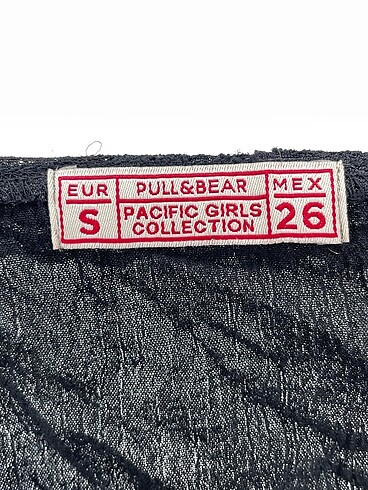 s Beden siyah Renk Pull and Bear Bluz %70 İndirimli.