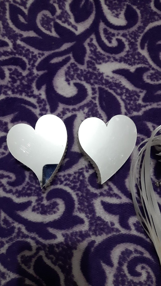 Zincir Detaylı Beyaz Vintage Düğün Aksesuarı - Görsel 3