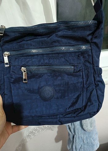 Kadın Lacivert Fermuarlı Çapraz Çanta - Görsel 2