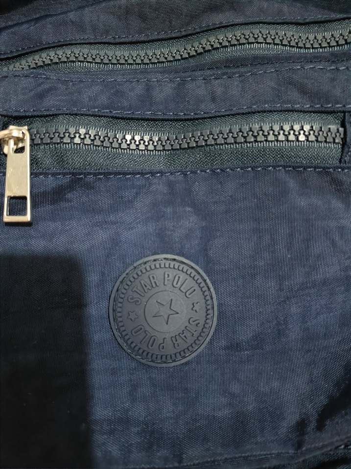 Kadın Lacivert Fermuarlı Çapraz Çanta - Görsel 4