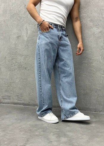 30 Beden Bol Kesim BAGGY Jean