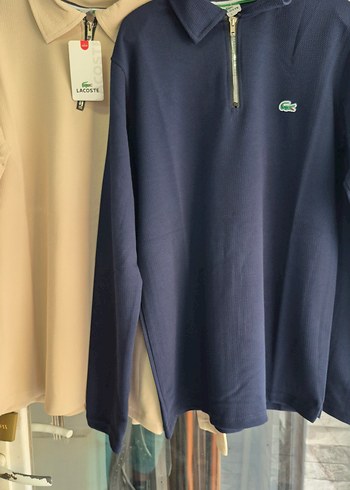 U.S Polo Assn. Erkek Siyah Fermuarlı Uzun Kollu Polo Tişört