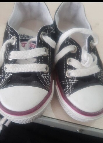 23 Beden lacivert Renk Bebe Converse Ayakkabi